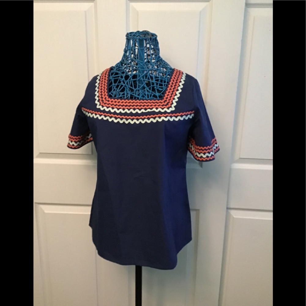 Cotton Ric Rac Top